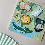 Michelle Carlslund - Touch and Feel Puzzle, Jungle
