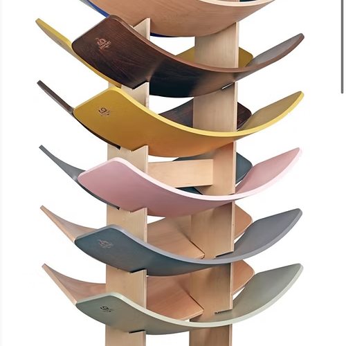 Balance Board Display - Kinderfeets (12 Kinderboards)