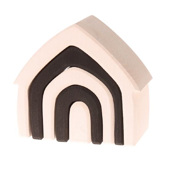 House, monochrome (5 pcs)