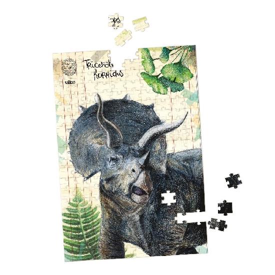 Museum National dHistoire Naturelle - Dinosaur Puzzles Set of 3