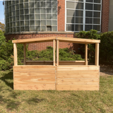 Cedar Playhouse Extension / 3-sided Pavilion