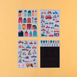 Sticker Activity Set - My City
