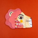 Mask & Stickers LION