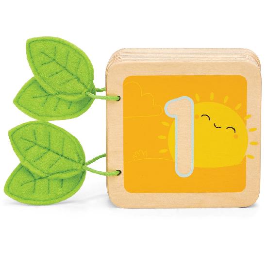 Baby and Toddler - 123 Numbers Wooden Book