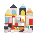 Baby and Toddler - Wooden Blocks & Bag
