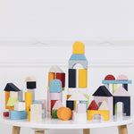Baby and Toddler - Wooden Blocks & Bag