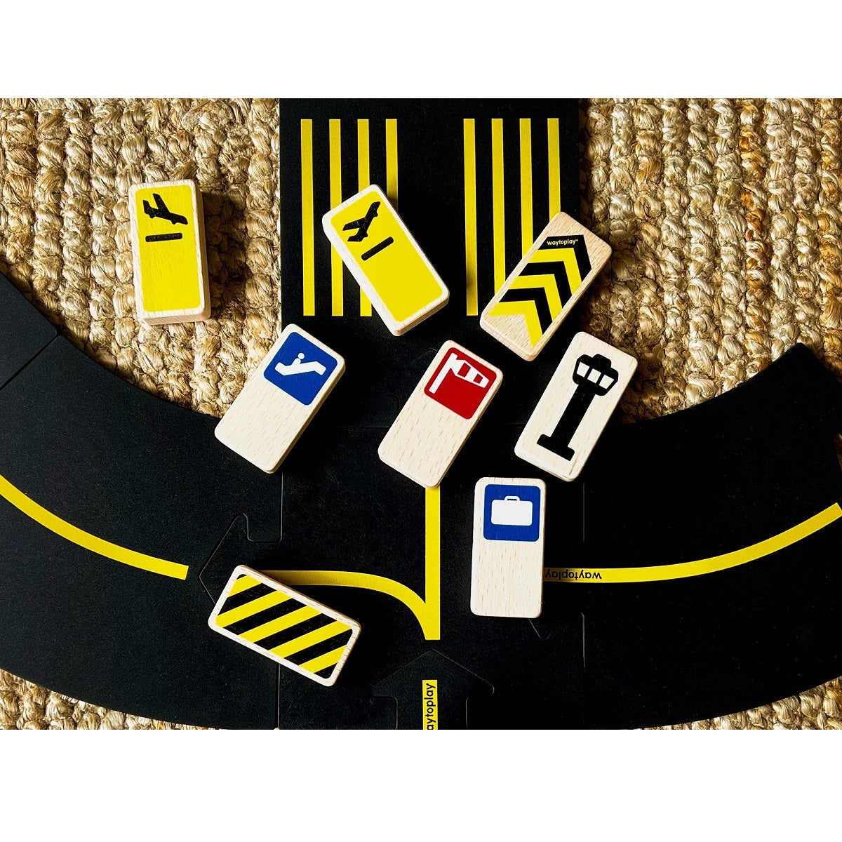 waytoplay - Road Blocks - Airport Signs