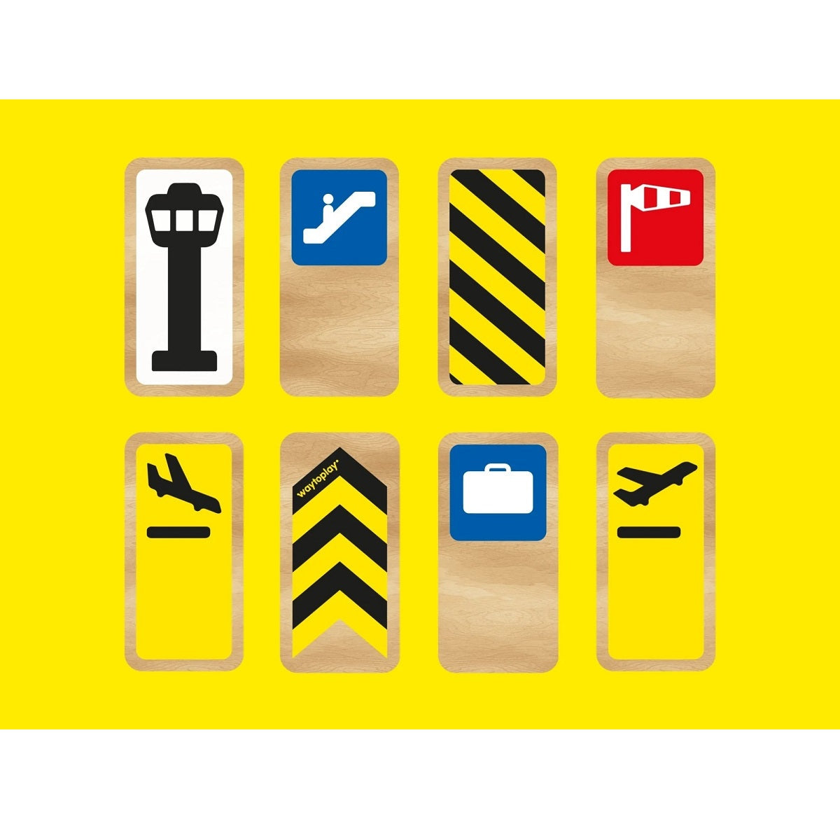 waytoplay - Road Blocks - Airport Signs