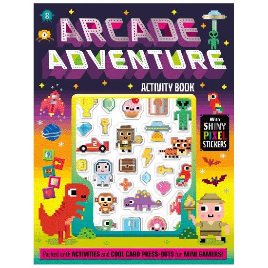 Shiny Stickers Arcade Adventures Activity Book