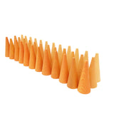 Mandala Cones 36 pcs (Oranges)