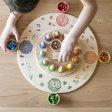 Wood Platform 4 Seasons 4 Elements  Complement Perpetual Calendar