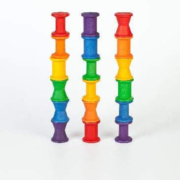 Coloured Spools 18 pcs (6 colours)