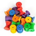 Coloured Spools 18 pcs (6 colours)