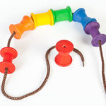 Coloured Spools 18 pcs (6 colours)
