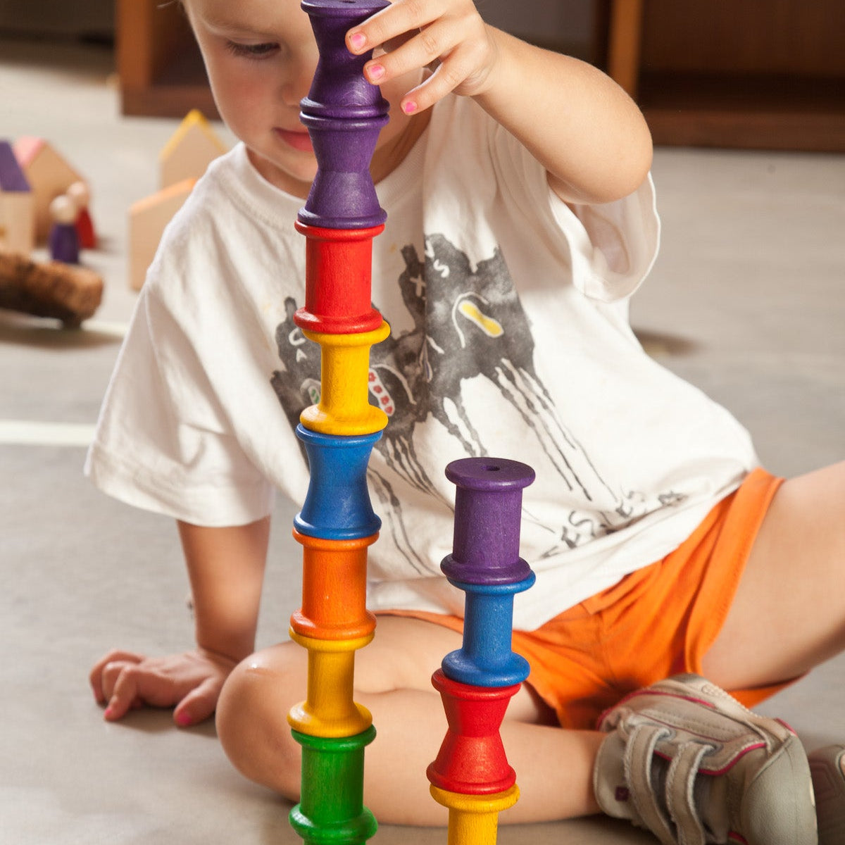 Coloured Spools 18 pcs (6 colours)