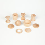 Natural Treasure Basket With 10 Elements