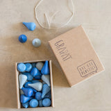 Mandala Raindrops 36 pcs (Blues)