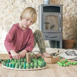 Mandala Trees 36 pcs (Greens)