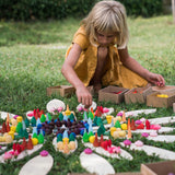 Wood Petals Platform 24pcs