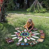 Wood Petals Platform 24pcs