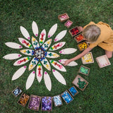 Wood Petals Platform 24pcs