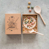 Yummy: Bowl + Two Spoons + Mandalas