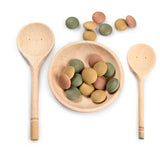 Yummy: Bowl + Two Spoons + Mandalas