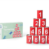 Tin Throwing Numbers