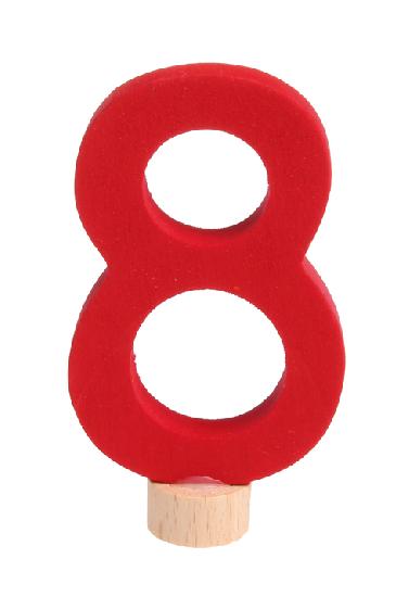 Deco Number 8 - Style 2