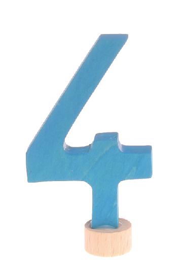 Deco Number 4 - Style 2