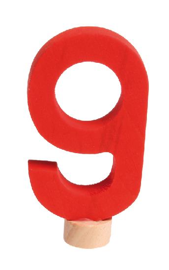 Deco Number 9 - Style 2