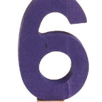 Deco Number 6 - Style 2