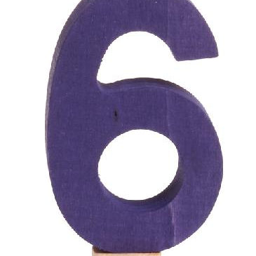 Deco Number 6 - Style 2