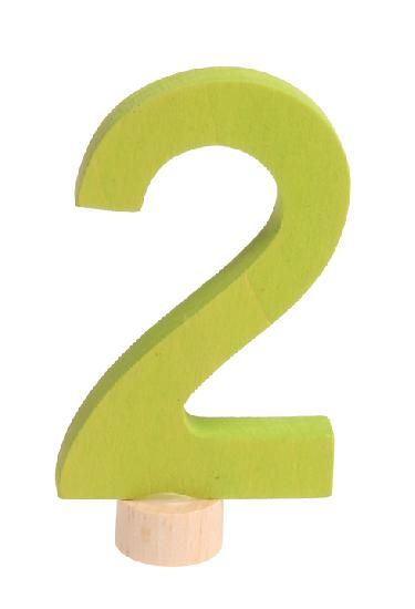 Deco Number 2 - Style 2