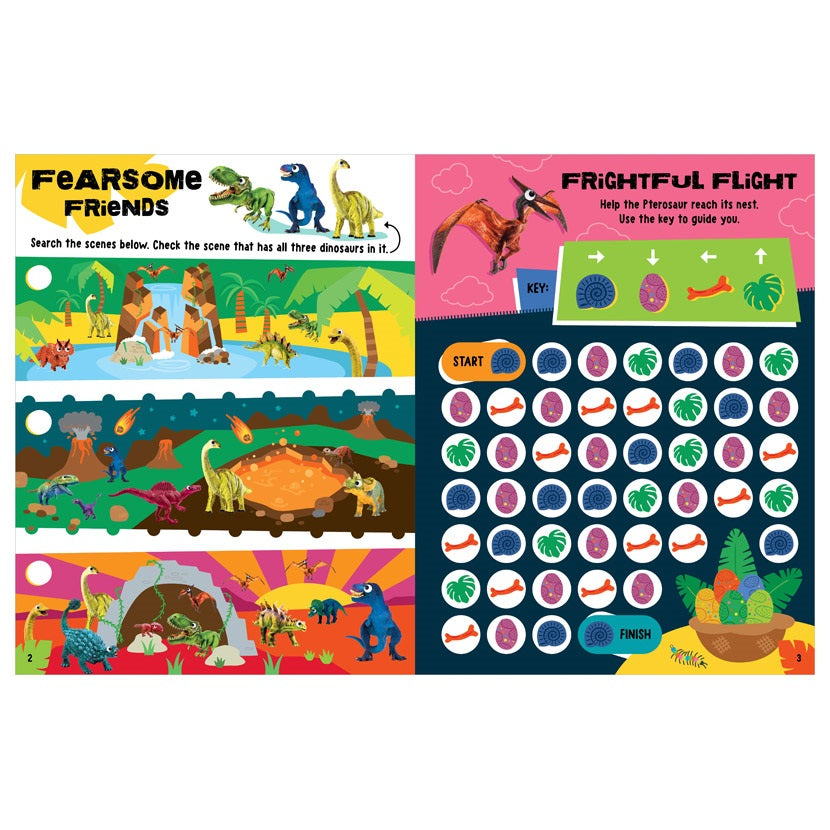 Dinosaur Activity Book