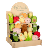 Farm Friends 32 pcs with Wood Display