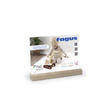 Sign in wooden base (12.9x8") - Fagus