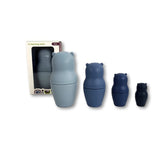 Miwis Stacking Dolls Blue Bears