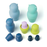 Miwis Stacking Dolls Neon Bears