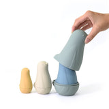 Miwis Stacking Dolls Blue Birds