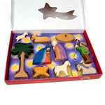 Nativity Set with Diorama (11 pcs)
