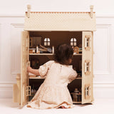 Original Natural Wooden Doll House