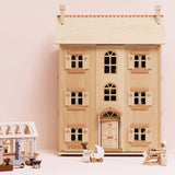 Original Natural Wooden Doll House