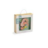 Trois Petits Lapins - Turtle Teething Ring Rattle