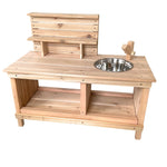 Cedar Kitchen 20 inch with shelf