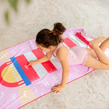 Play Towel - Lighthouse Cherry 180x100cm