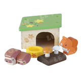 Doll House Hedgehog Pet Animal Set