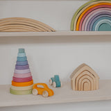 House, natural (5 pcs)