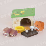 Doll House Hedgehog Pet Animal Set