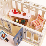 Wooden Doll House Outdoor Play Fun